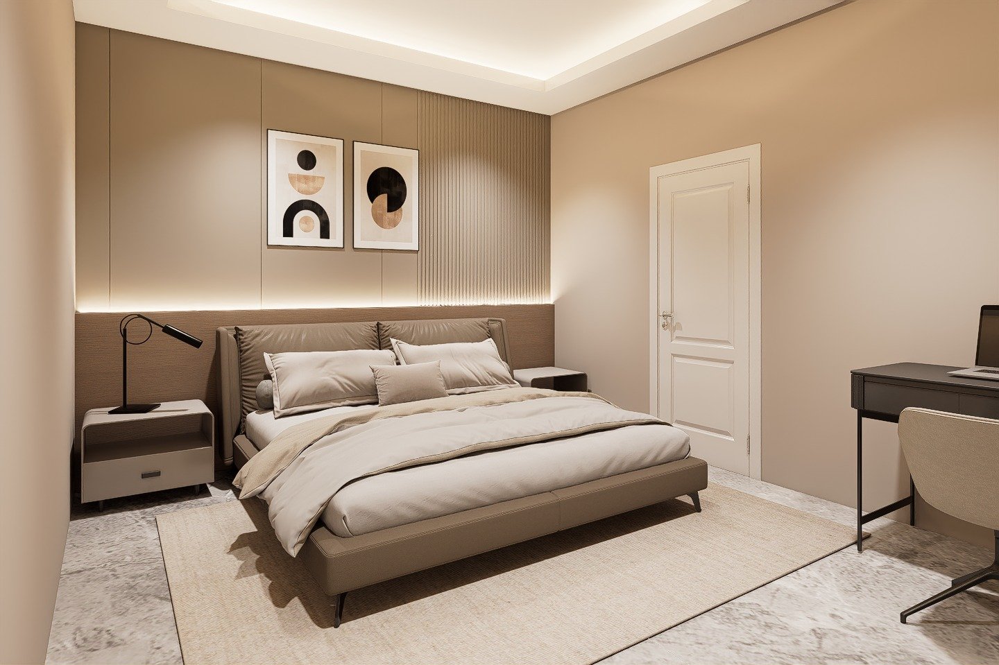 Contemporary Architectural Interior Suite